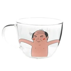 Tasse mit Eisbär und Pinguin – hitzebeständige Kaffeetasse