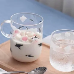 Tasse mit Eisbär und Pinguin – hitzebeständige Kaffeetasse