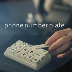 Tastatur für den Parkassistenten - Einzigartiger Telefonnummernblock