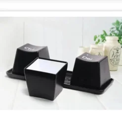 Tastatur-Becher-Set – Strg + Alt + Entf, Teetassen, 3 Stück