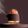 Teapot Humidifier Night Lamp - Elegant Home Décor Accent