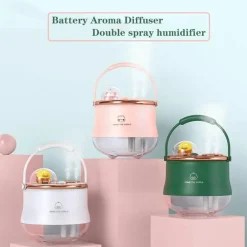 Teapot Humidifier Night Lamp - Elegant Home Décor Accent