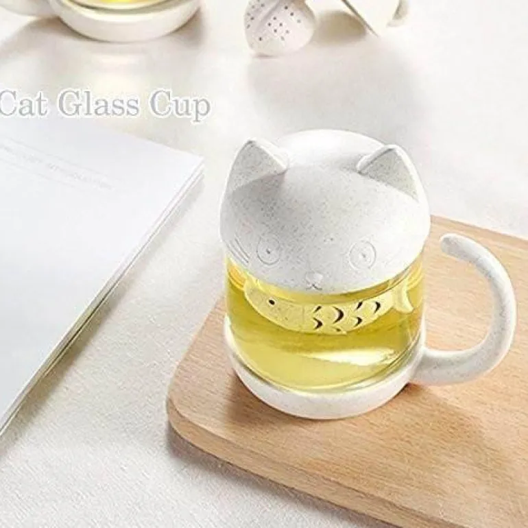 Teebecher mit Filter – Süße Teetasse zum Aufbrühen