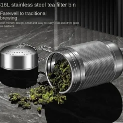 Tee-Ei aus Edelstahl – Brew Master Kräutertee-Werkzeug