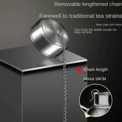 Tee-Ei aus Edelstahl – Brew Master Kräutertee-Werkzeug