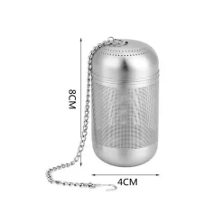 Tee-Ei aus Edelstahl – Brew Master Kräutertee-Werkzeug