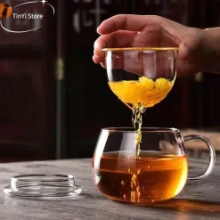 Tee-Ei aus Glas – 350 ml Trinkgeschirr für das Home Office