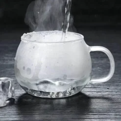 Tee-Ei aus Glas – 350 ml Trinkgeschirr für das Home Office