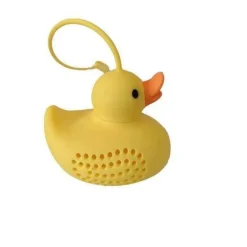 Tee-Ei aus Silikon mit Ente – süßes Zubehör für die Zubereitung von losem Tee