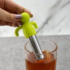 Tee-Ei in Menschenform – Entspannender Teebereiter für losen Tee