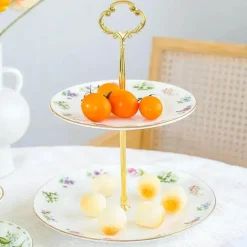 Teegeschirr-Set „Blume des Monats“ – Elegantes Trinkgeschirr für Zuhause und die Küche