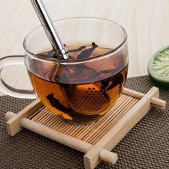 Teehalme aus Edelstahl – wiederverwendbare, umweltfreundliche Teelöffel