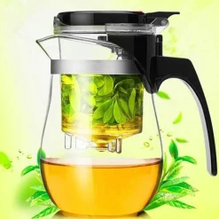 Teekanne aus Glas – auslaufsicherer Premium-Brühbehälter