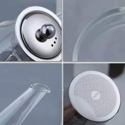 Teekanne aus Glas – Oolong-Kräutertee-Kaffeemaschine