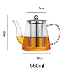 Teekanne aus Glas – Oolong-Kräutertee-Kaffeemaschine