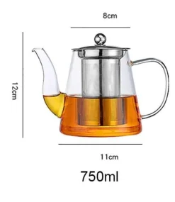 Teekanne aus Glas – Oolong-Kräutertee-Kaffeemaschine