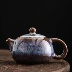 Teekanne aus Yixing-Ton – exquisite Sternglasur, 250 ml, Kung-Fu-Wasserkessel