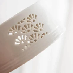 Teekannen-Kerzenwärmer aus Keramik – tragbares Mini-Design