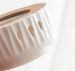 Teekannen-Kerzenwärmer aus Keramik – tragbares Mini-Design