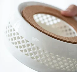 Teekannen-Kerzenwärmer aus Keramik – tragbares Mini-Design