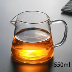 Teekannen-Set aus Glas – hitzebeständiges Puer-Teesieb