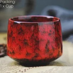 Teetasse aus Keramik – 170 ml Porzellantasse mit einzigartigem Design