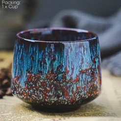 Teetasse aus Keramik – 170 ml Porzellantasse mit einzigartigem Design