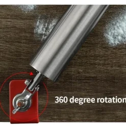 Teigroller aus Edelstahl – einfaches Backwerkzeug für Hobbyköche