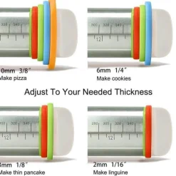 Teigroller aus Edelstahl – einfaches Backwerkzeug für Hobbyköche