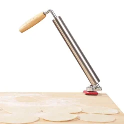 Teigroller aus Edelstahl – einfaches Backwerkzeug für Hobbyköche