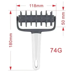 Teigroller-Teigrad – Küchen-Backwerkzeug für Pizza, Kekse und Brot