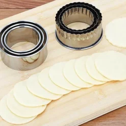 Teigtaschenausstecher-Set aus Edelstahl – Unverzichtbare Teigwerkzeuge für perfekt geformte Teigtaschen