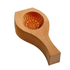 Teigtaschenformer aus Holz – Mondförmige Form für selbstgemachte Teigtaschen