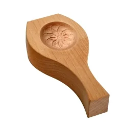 Teigtaschenformer aus Holz – Mondförmige Form für selbstgemachte Teigtaschen
