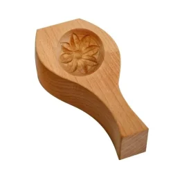 Teigtaschenformer aus Holz – Mondförmige Form für selbstgemachte Teigtaschen