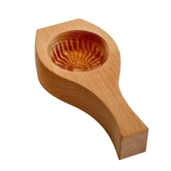 Teigtaschenformer aus Holz – Mondförmige Form für selbstgemachte Teigtaschen