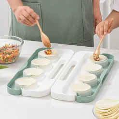 8-teiliges Teigtaschenformer-Set – Multifunktionswerkzeug für die schnelle Teigtaschenzubereitung