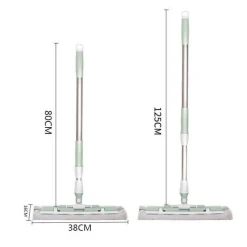 Teleskop-Flachmopp – 360-Grad-Reinigungswerkzeug
