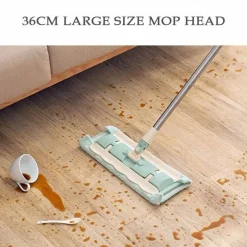 Teleskop-Flachmopp – 360-Grad-Reinigungswerkzeug