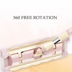 Teleskop-Flachmopp – 360-Grad-Reinigungswerkzeug