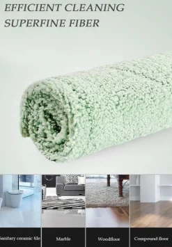 Teleskop-Flachmopp – 360-Grad-Reinigungswerkzeug