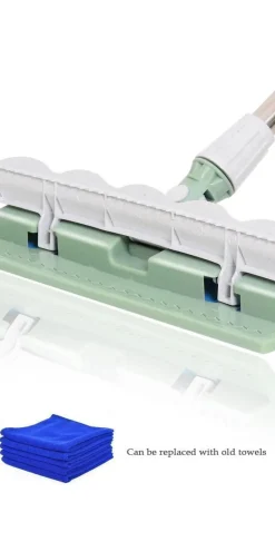 Teleskop-Flachmopp – 360-Grad-Reinigungswerkzeug