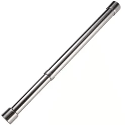 Teleskop-Garderobenstange aus Edelstahl zum Aufhängen von Kleidung und Vorhängen