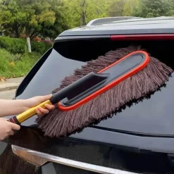 Teleskop-Mikrofaser-Staubentfernungsbürste fürs Auto – Auto-Reinigungswerkzeug