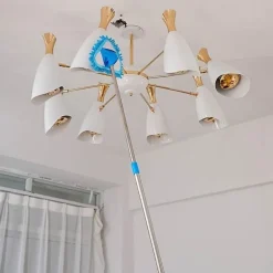 Teleskop-Mopp aus Edelstahl – rotierendes Reinigungswerkzeug