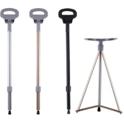 Teleskop-Wanderstocksitz - Tragbares Outdoor-Campingzubehör