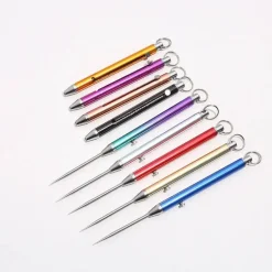 Teleskop-Zahnstocher-Schlüsselanhänger – Titan Pick Gadget Tool