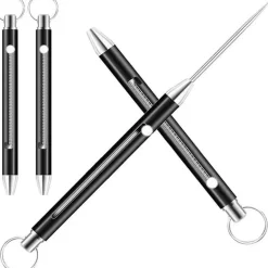 Teleskop-Zahnstocher-Schlüsselanhänger – Titan Pick Gadget Tool