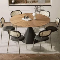 Teresa Timber Esstisch – Rustikaler Esstisch aus Massivholz