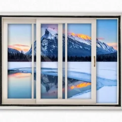 Thermo-Fenster-Isolierfolie – selbstklebende, wärmereflektierende Abdeckung